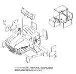 Additional armour plates for URAL-4320 cabin (Afghan variant)