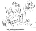 Additional armour plates for URAL-4320 cabin (Chechnya)