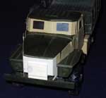 Additional armour plates for URAL-4320 cabin - Chechnya