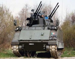 Самоходная зенитная установка SIDAM 25