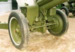 SOVIET 152mm HOWITZER D-1 MOD.1943 (Early variant, riverted trails)