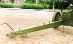 SOVIET 152mm HOWITZER D-1 MOD.1943 (Early variant, riverted trails)