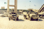 RBY Mk I light armoured reconnissance vehicle and M5 Halftrack 