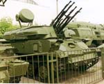 The ZSU-23-4 "Shilka" Air Defence Vehicle