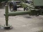 40mm Anti-Aircraft Gun - Canadian produced C Mk 1 on platform C Mark 2 - "Bofors"