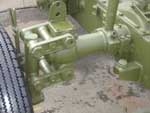 40mm Anti-Aircraft Gun M1 "Bofors", USA - but has british Mk 1 wheels